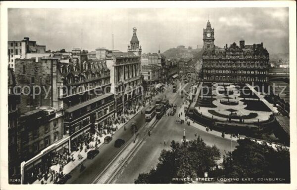 Edinburgh Scotland Princes Street