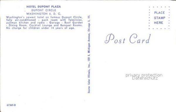 Washington DC Hotel Dupont Plaza – Bild 2