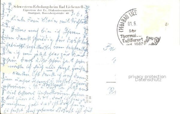 Bad Liebenzell Schwestern-Erholungsheim – Bild 2
