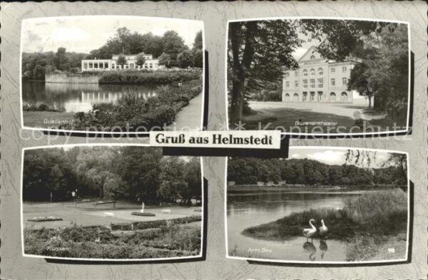 Helmstedt Quellenhof Kurpark Brunnentheater