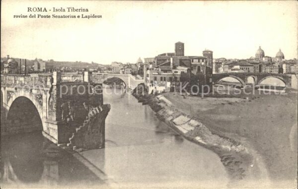 Roma Rom Isola Tiberina