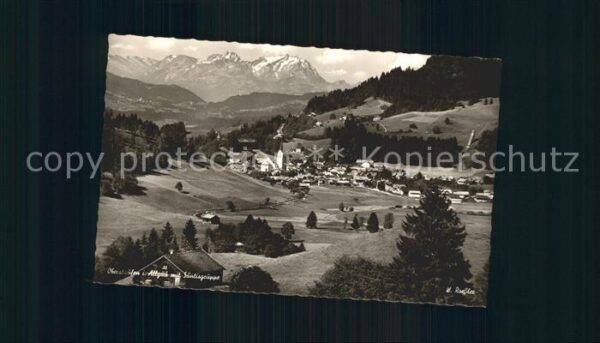 Oberstaufen mit Säntisgruppe