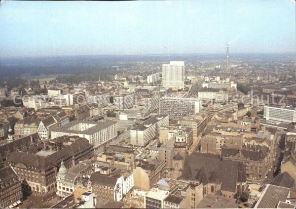 Leipzig Fliegeraufnahme