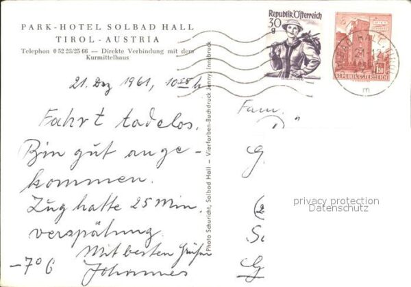Hall Tirol Parkhotel – Bild 2