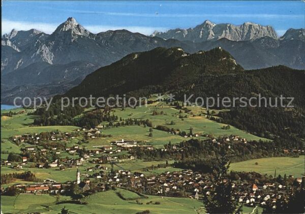 Pfronten Fliegeraufnahme mit Falkenstein Säuling