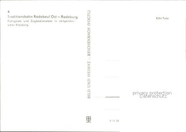 Radebeul Zugfahrgäste in alter Kleidung – Bild 2