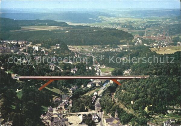 LUXEMBOURG  Luxemburg Fliegeraufnahme Pont Grande Duchesse Ch