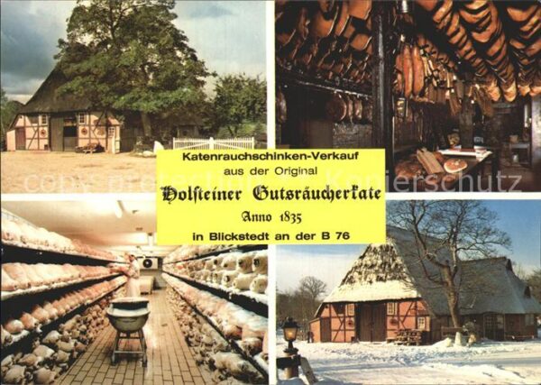 Blickstedt Katenrauchschinken Holsteinische Gutsrä