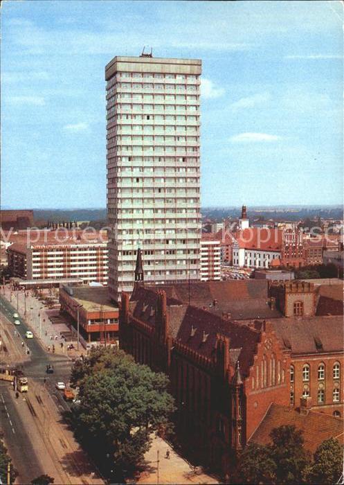 Frankfurt Oder Blick vom Hochhaus Gubenerstrasse