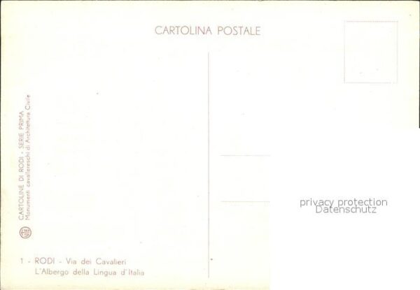 Rodi Garganico Via dei Cavalieri Albergo della Lingua – Bild 2