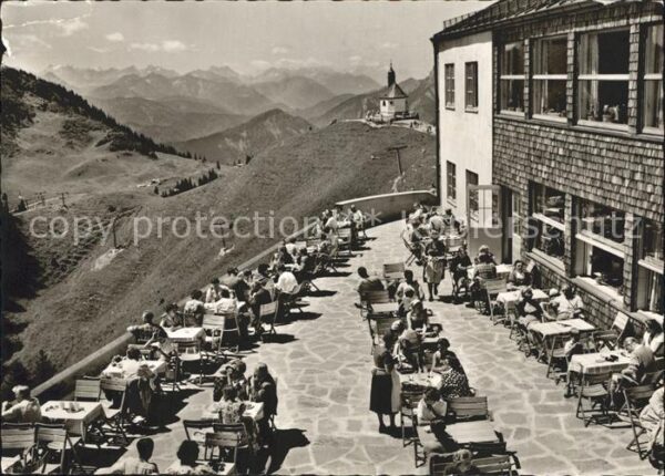 Rottach-Egern Wallbergbahn am Tegernsee Bergrestauran