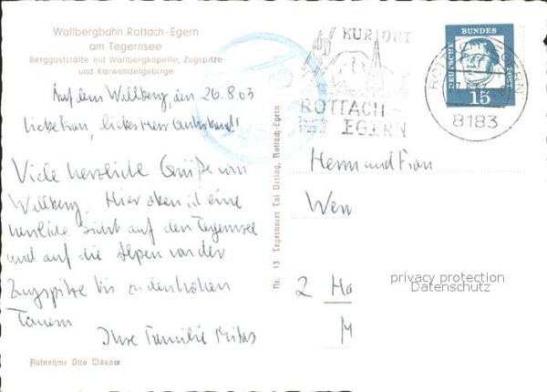 Rottach-Egern Wallbergbahn am Tegernsee Bergrestauran – Bild 2