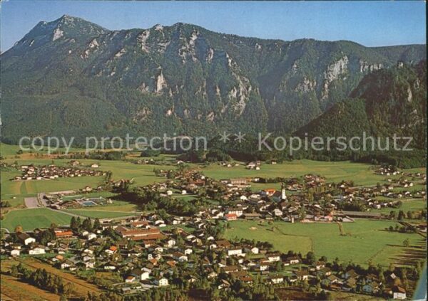 Inzell Fliegeraufnahme mit Staufen