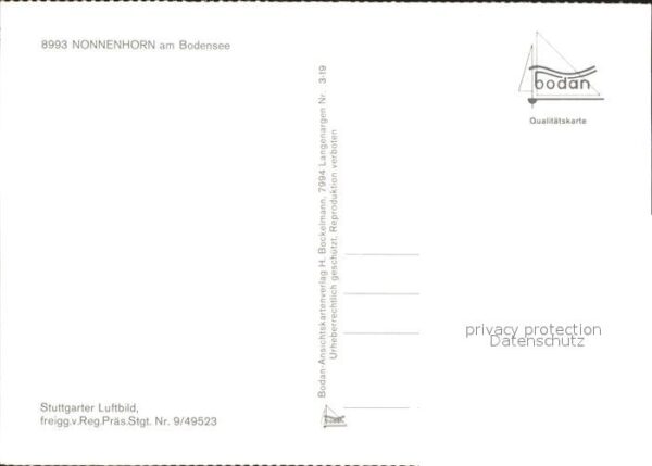 Nonnenhorn Fliegeraufnahme mit Bodensee – Bild 2