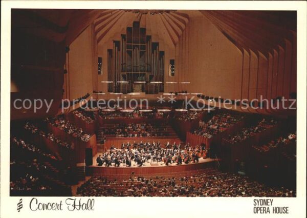 Sydney New South Wales Opera House Conert Hall