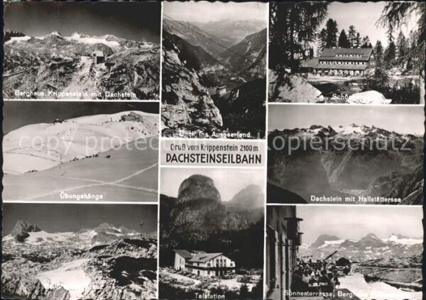 Dachstein Gebirge Dachsteinseilbahn Berghaus-Krippenstein
