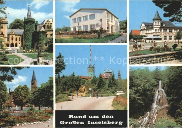 Friedrichsroda Schloß Reinhardsbrunn Tabarz Kurhotel D