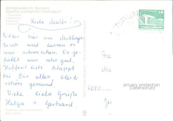 Schirgiswalde Rathaus Markt Spree – Bild 2