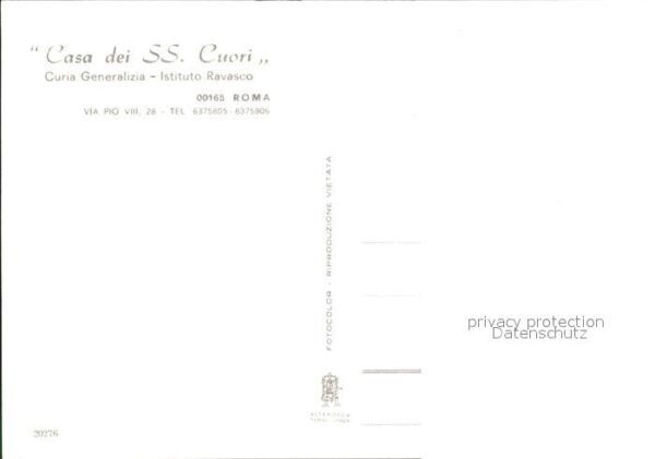 Roma Rom Casa dei SS Cuori – Bild 2