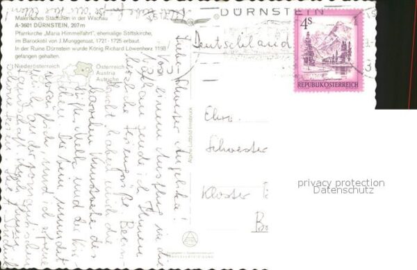 Duernstein Wachau Fliegeraufnahme mit Donau – Bild 2