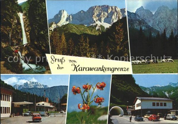Wurzenpass Krainerlilie Loiblpasstunnel Bodental K