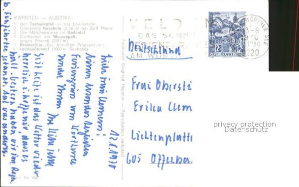 Wurzenpass Krainerlilie Loiblpasstunnel Bodental K – Bild 2