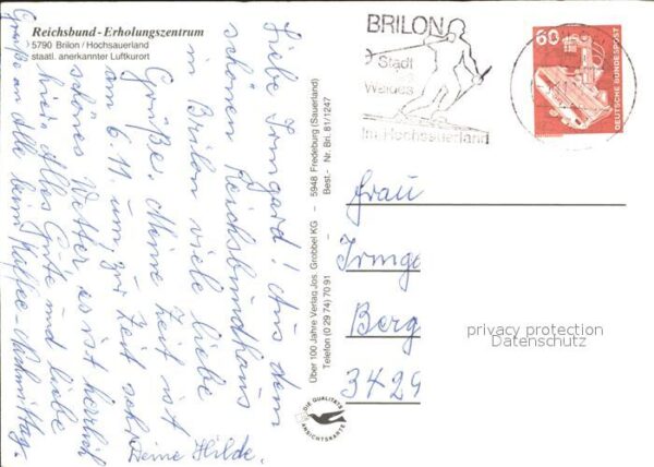 Brilon Reichsbund-Erholungsheim – Bild 2