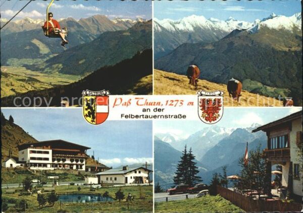 Pass Thurn Sessellift Resterhöhe Hotel Paß-Thurn R