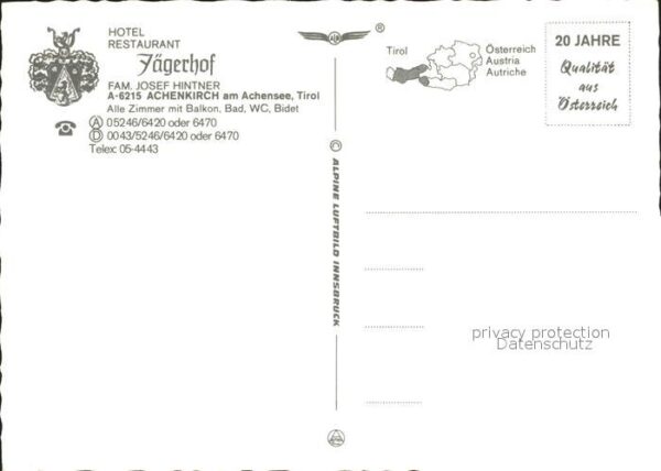 Achenkirch Hotel Restaurant Jägerhof – Bild 2