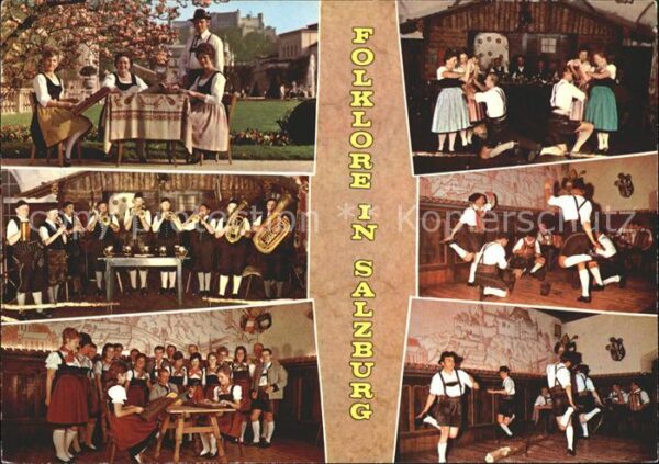 Salzburg Oesterreich Folklore-Abende