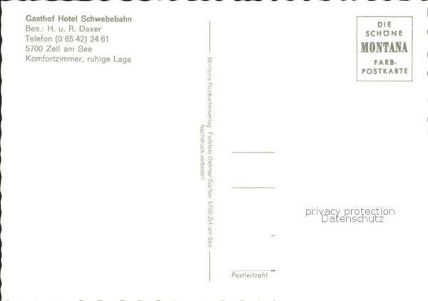 Zell See Gasthof Hotel Schwebebahn – Bild 2