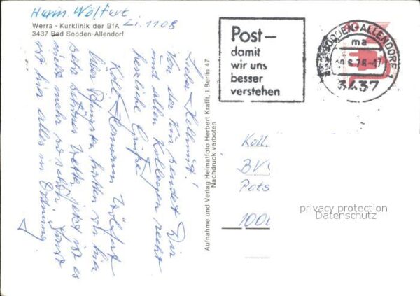 Bad Sooden-Allendorf Werra-Klinik – Bild 2