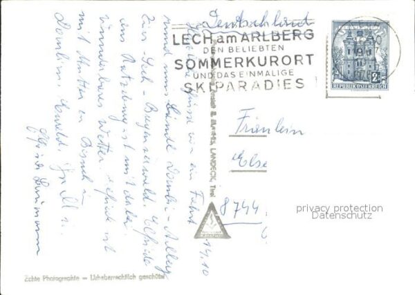 Lech Vorarlberg St. Christoph mit Schindlespitze – Bild 2
