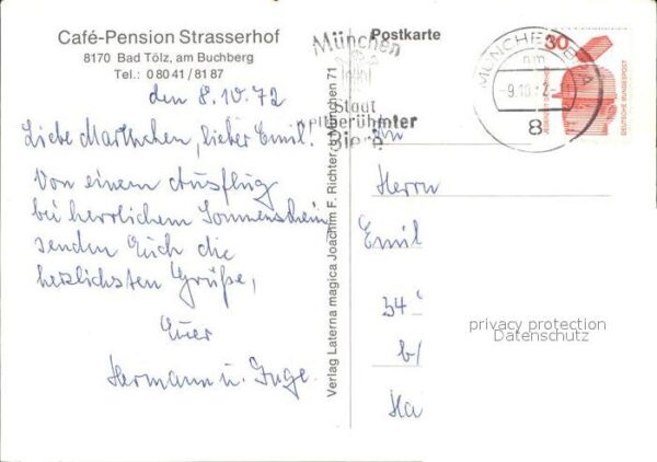 Bad Toelz Cafe Pension Strasserhof – Bild 2