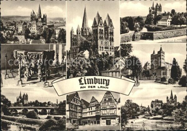 Limburg Lahn Dom und Schloß