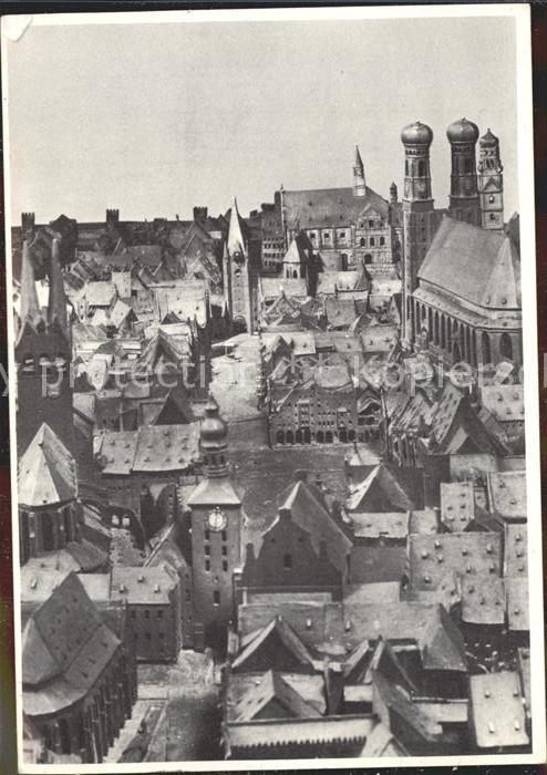 Muenchen Stadtmodell von Jakob Sandtner