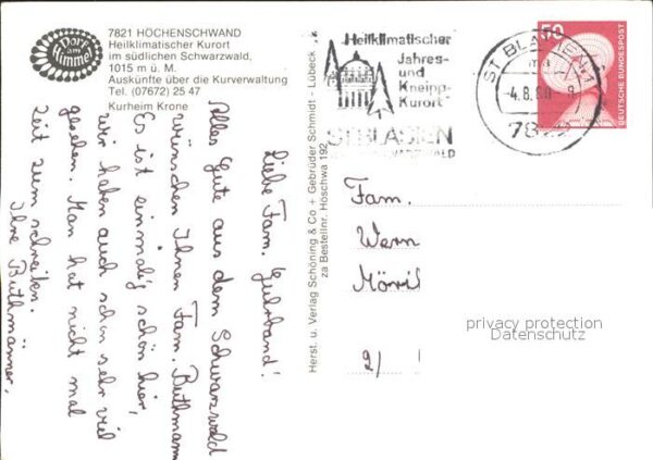 Hoechenschwand Kurheim Krone – Bild 2