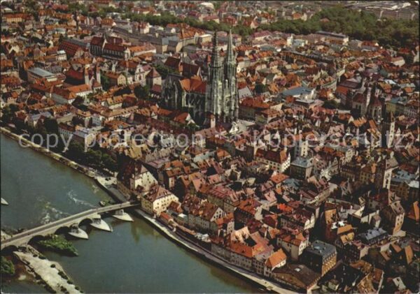 Regensburg Fliegeraufnahme