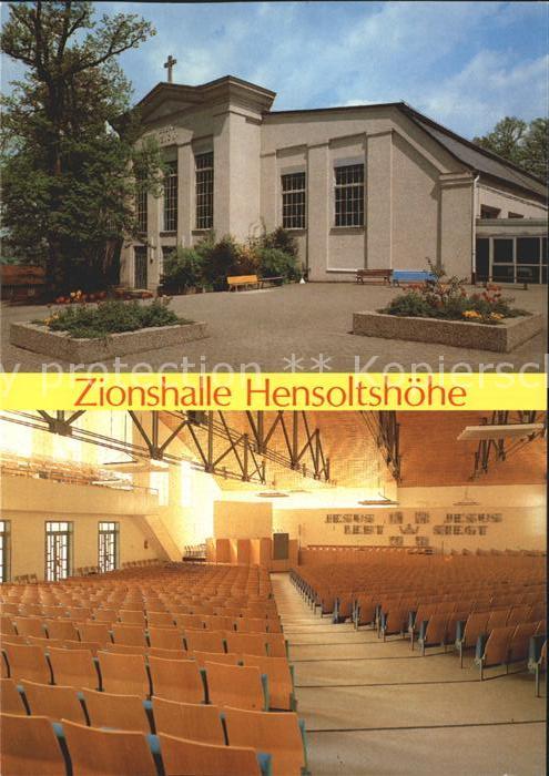 Gunzenhausen Altmuehlsee Zionshalle Hensoltshöhe
