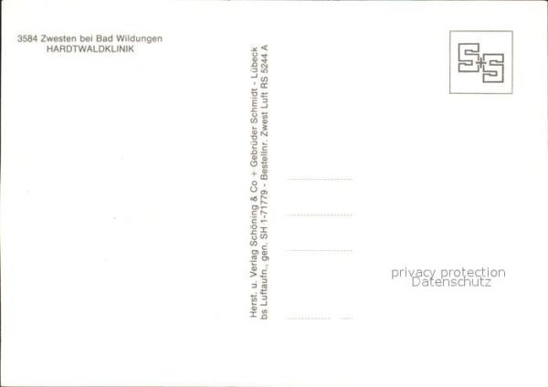 Zwesten Bad Hardtwaldklinik Fliegeraufnahme – Bild 2