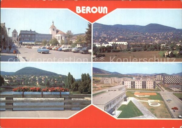 Beroun Mesto barokne prestavenym kostelem Dule
