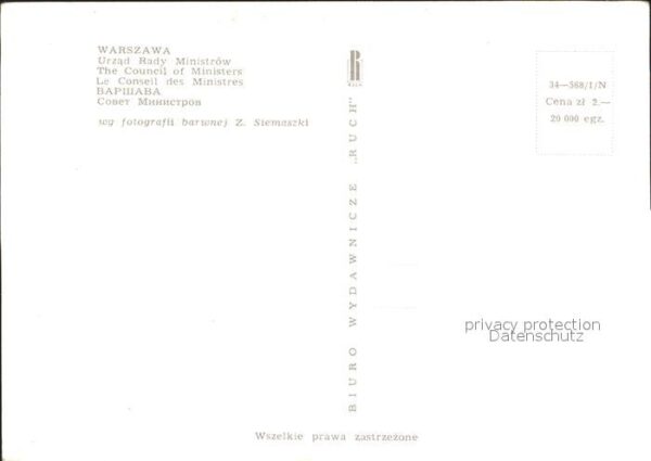 Warszawa Council Ministers – Bild 2