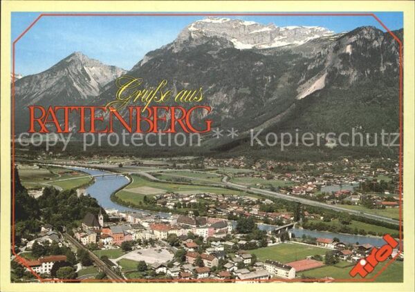 Rattenberg Tirol Fliegeraufnahme