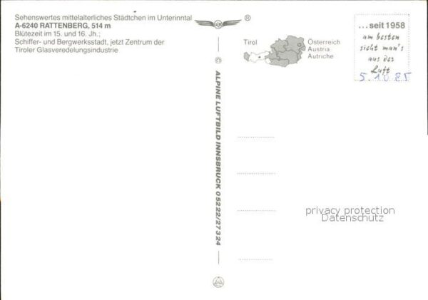 Rattenberg Tirol Fliegeraufnahme – Bild 2