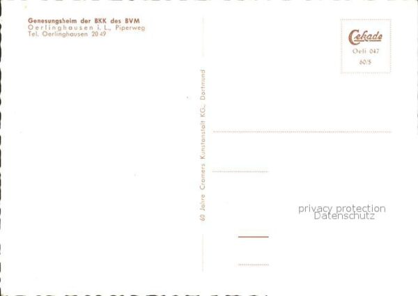 Oerlinghausen Genesungsheim BKK BVM – Bild 2