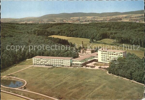 Bad Rothenfelde Fliegeraufnahme Sanatorium Teutoburger