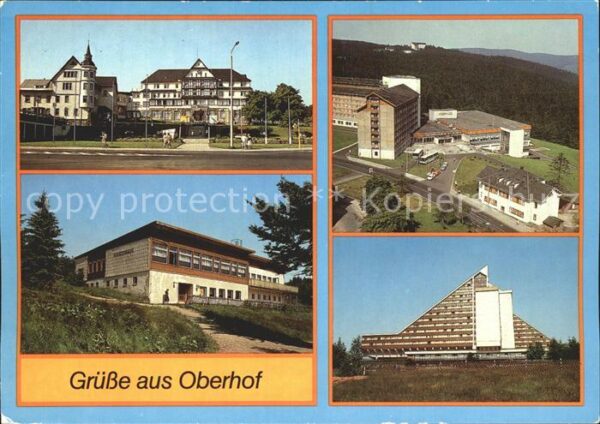 Oberhof Thueringen Hotel Ernst Thälmann Erholungsheim Frit
