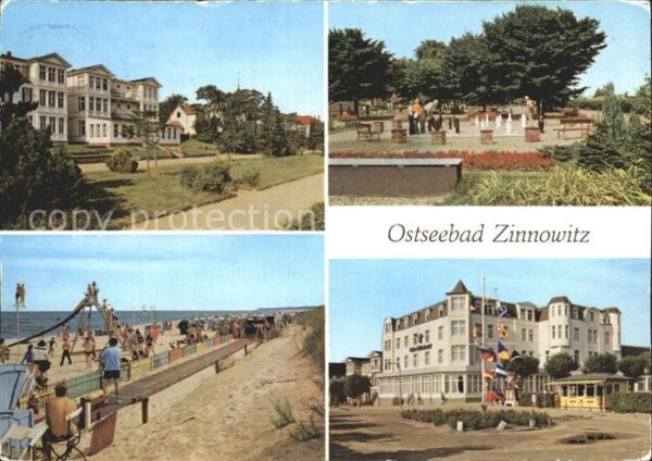 Zinnowitz Ostseebad Promenade Völkerfreundschaft Minisporta