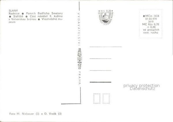 Slany Radnice Pomnik Bedricha Smetany – Bild 2