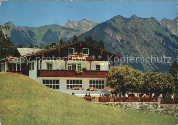 Oberstdorf Gasthof Cafe Schwand